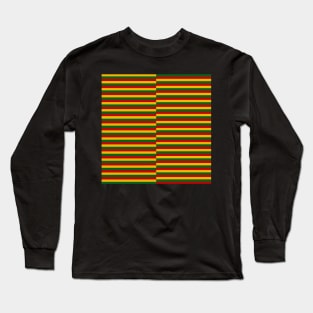 African Patterns with African Colors Long Sleeve T-Shirt